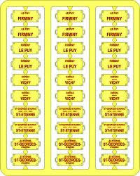 REE Modeles XB-044 - Destination Board for Passengers Cars Red Letters - SOUTHEAST